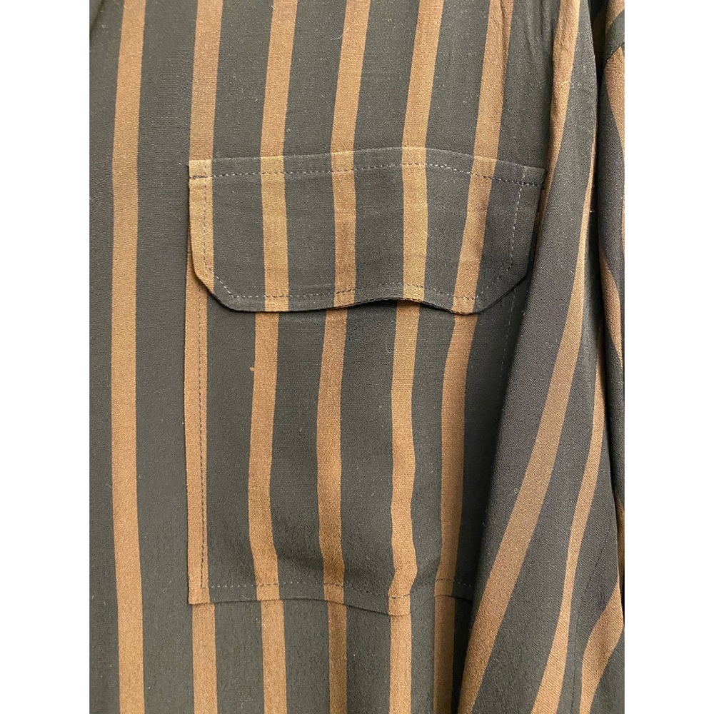 Faithfull The Brand Striped Shirt Bow Tie Front - Picture 11 of 16